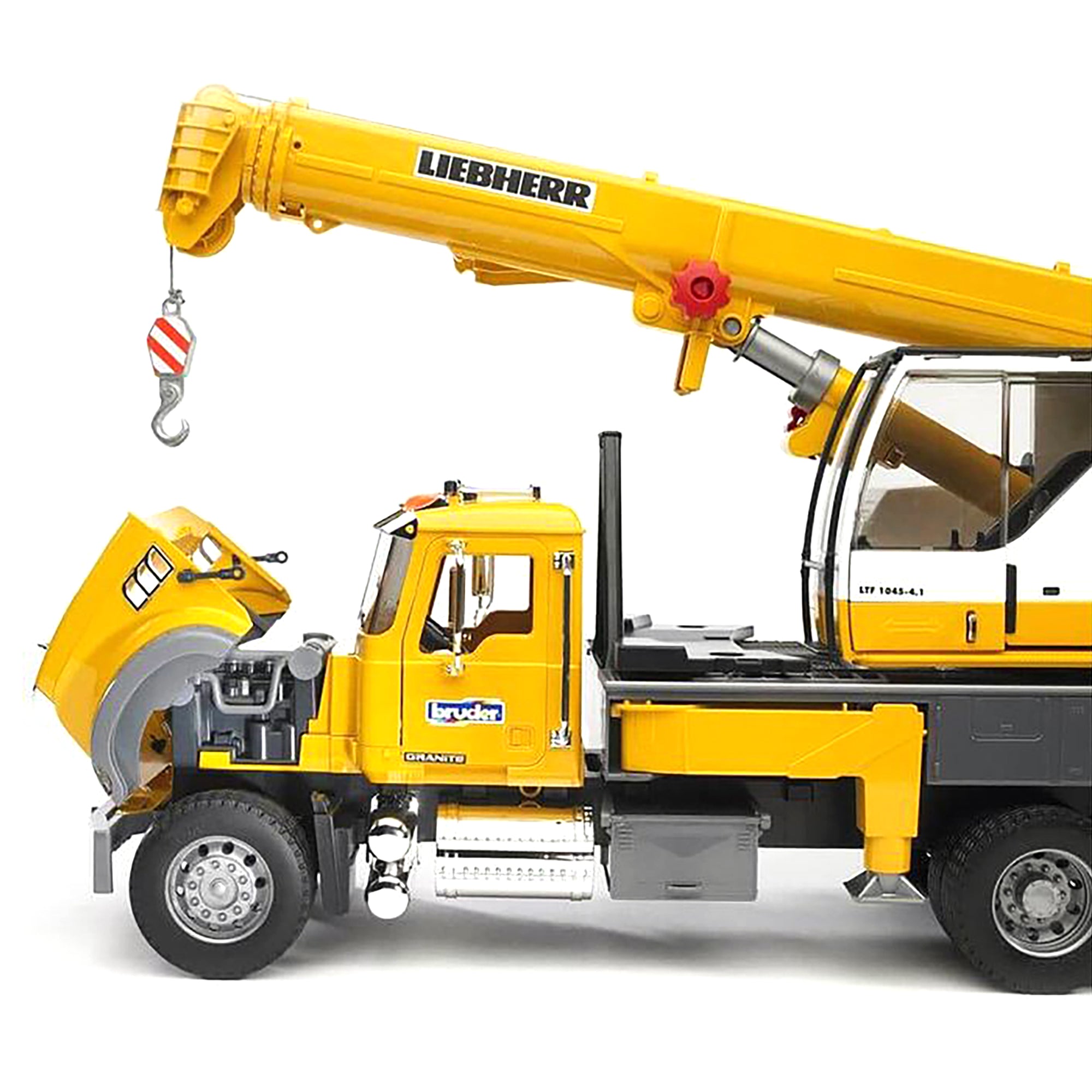 Bruder 1/16 MACK Granite Liebherr Crane Truck