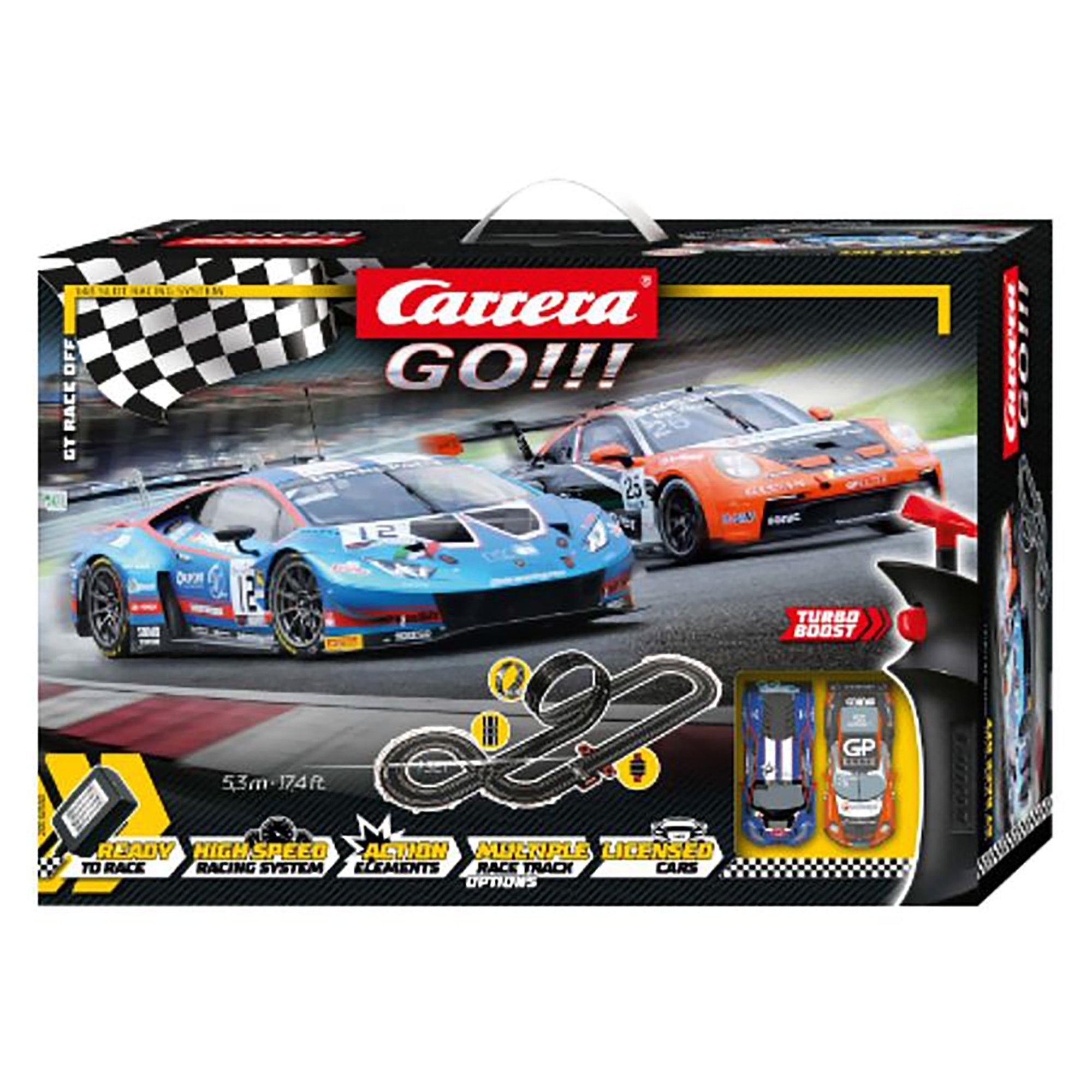 Carrera 62550 GO!!! GT Race Off - Track (5.3 mtrs)