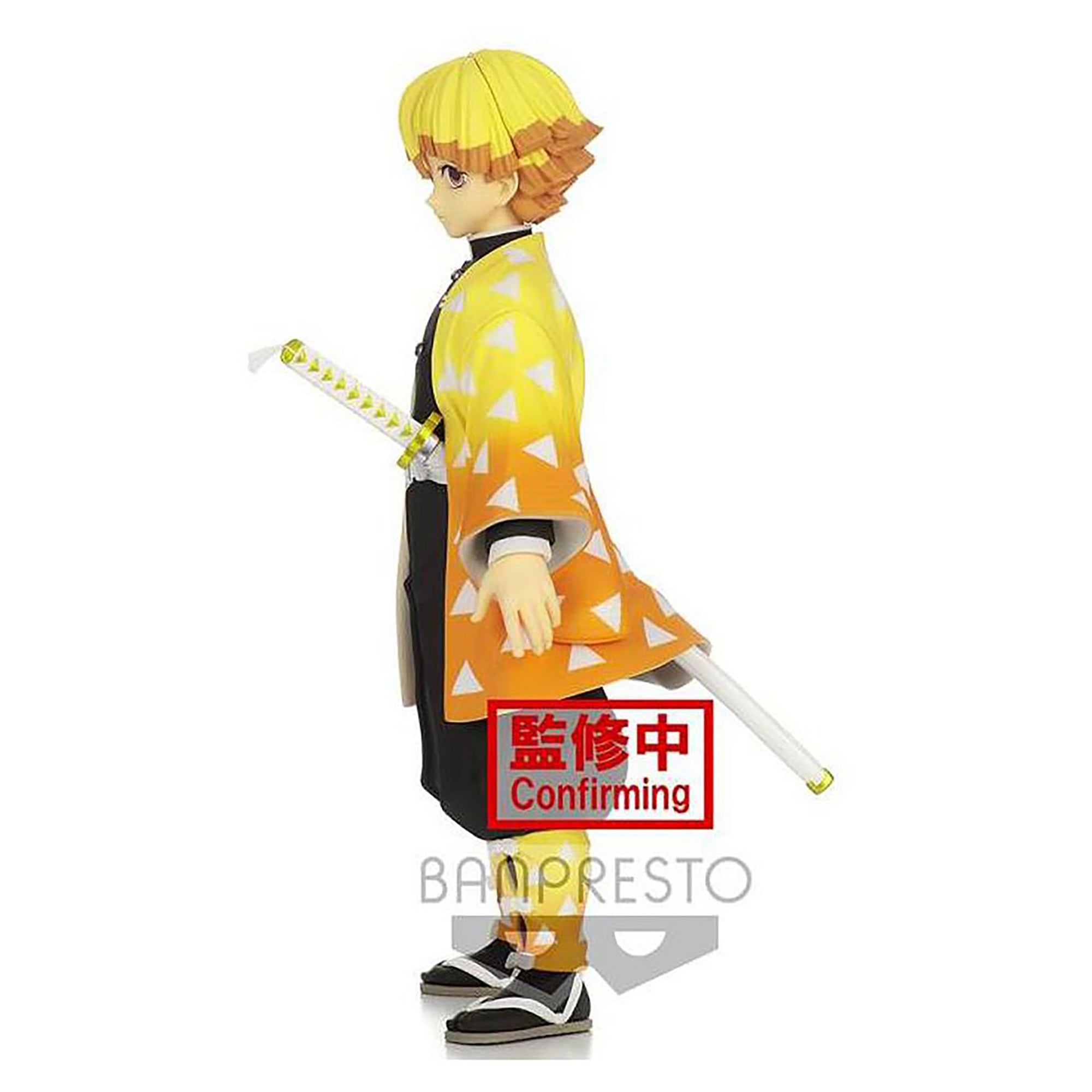 Banpresto Demon Slayer - Kimetsu no Yaiba Grandista - Zenitsu Agatsuma Anime Action Figure