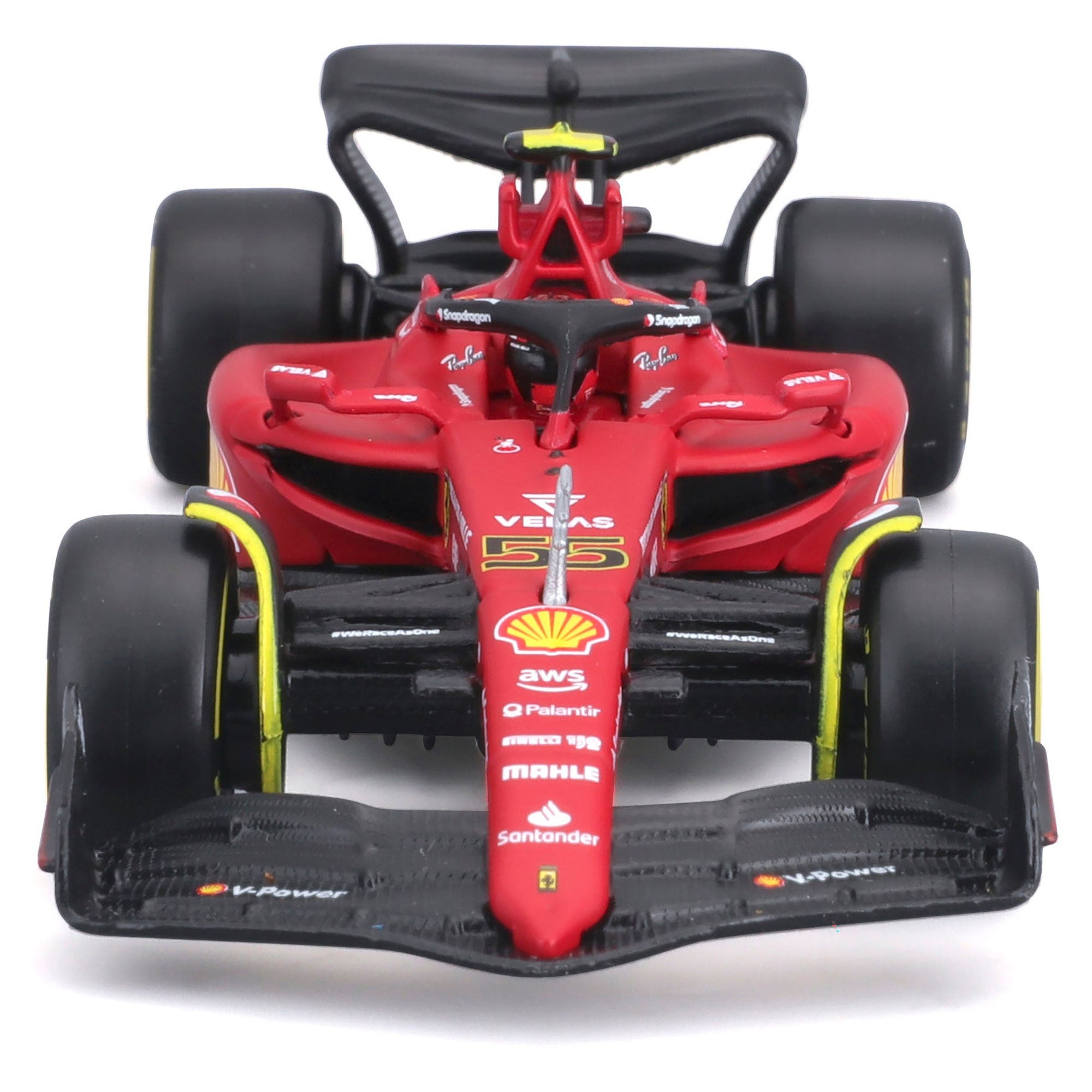 Bburago 1:43 Ferrari Racing 2022 F1 - 75 - Sainz #55 with Driver