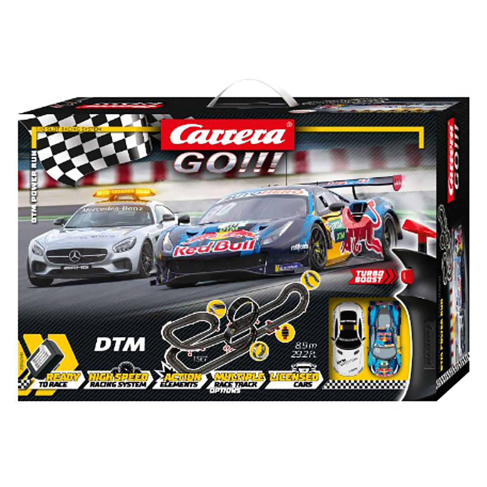 Carrera 62543 GO!!! DTM Power Run - Track (8.9 mtrs)