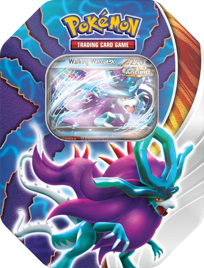 Pokemon TCG Paradox Clash Tin Walking-Wake