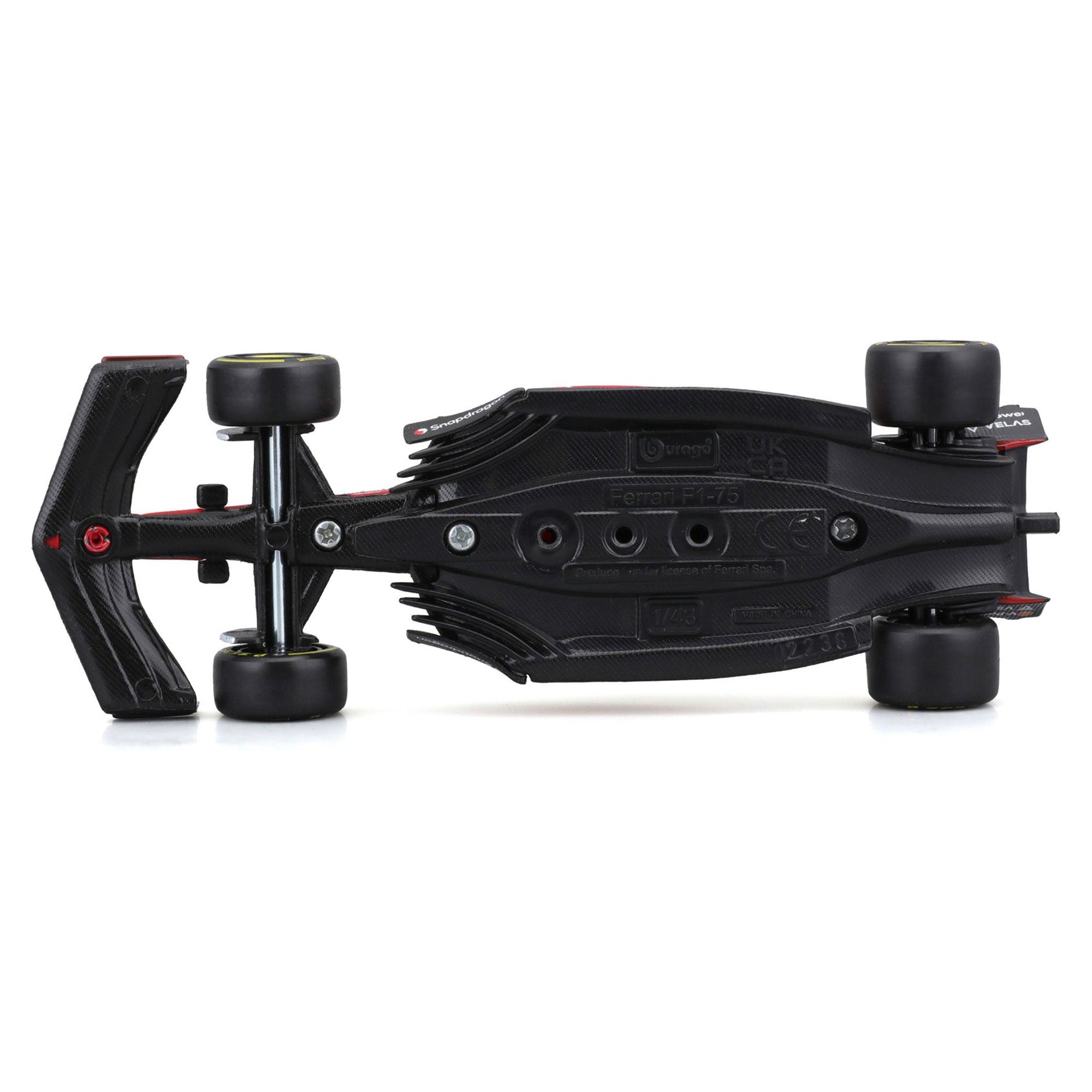 Bburago 1:43 Ferrari Racing 2022 F1 - 75 - Leclerc #16 with Driver