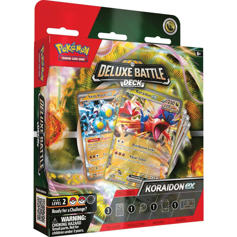 Pokemon TCG Miraidon ex / Koraidon ex Deluxe Battle Deck