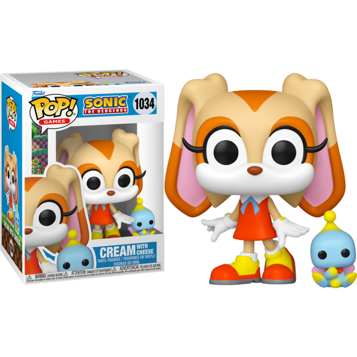 Funko Sonic the Hedgehog Cream with Cheese Pop! Vinyl #1034