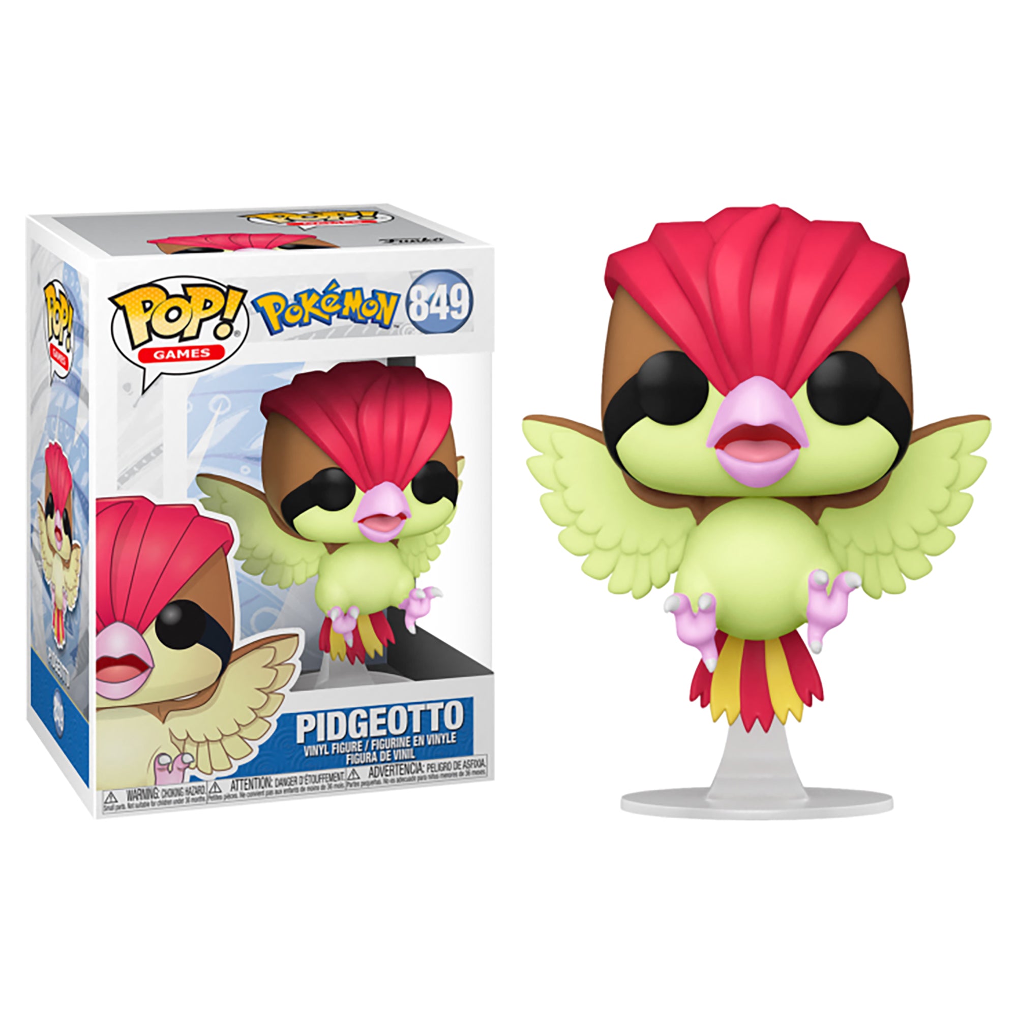 Funko Pokemon Pidgeotto Pop! RS #849