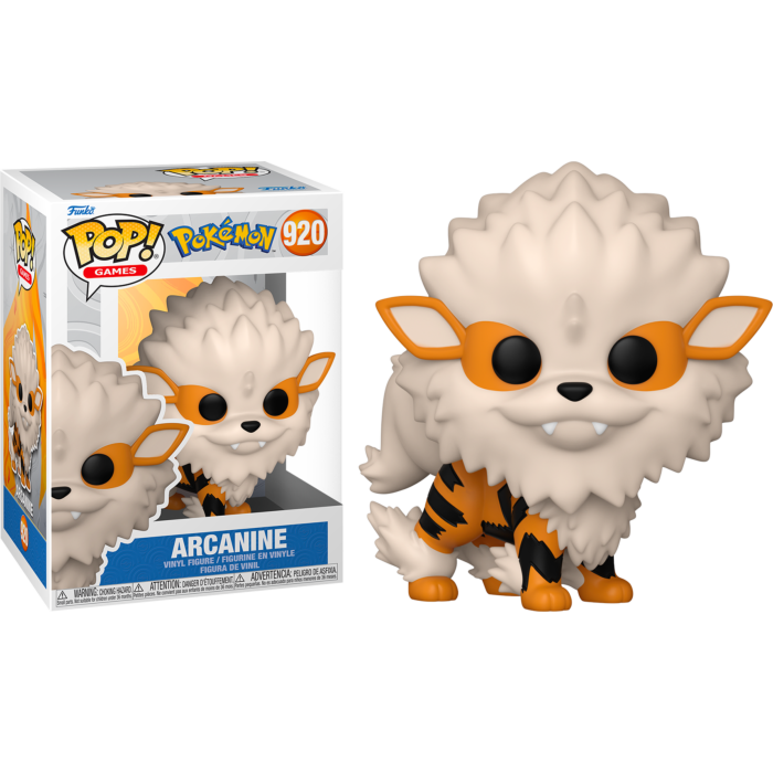 Funko Pokemon Arcanine Pop! Vinyl