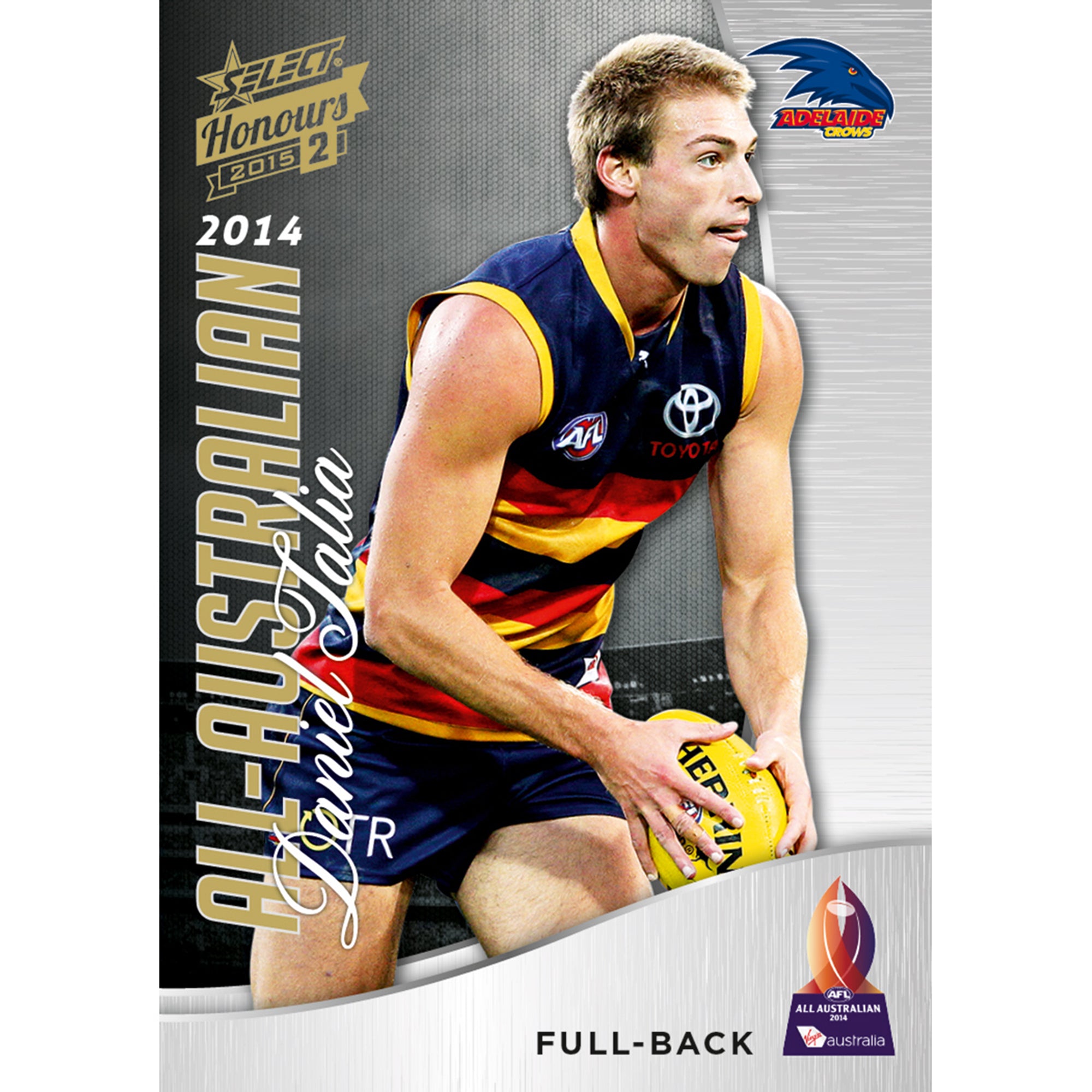 AFL Select Australia 2015 Honours 2 - All Australian Daniel Talia Adelaide AA2