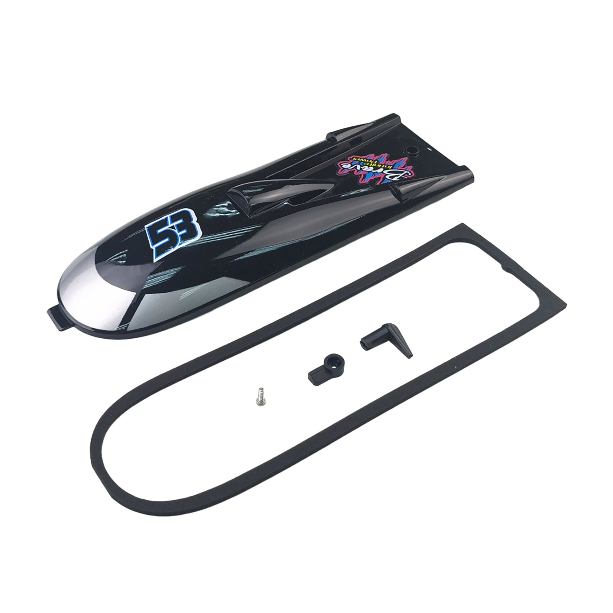 Joysway Warrior V4 Deck (No Decal) & Rubber Ring