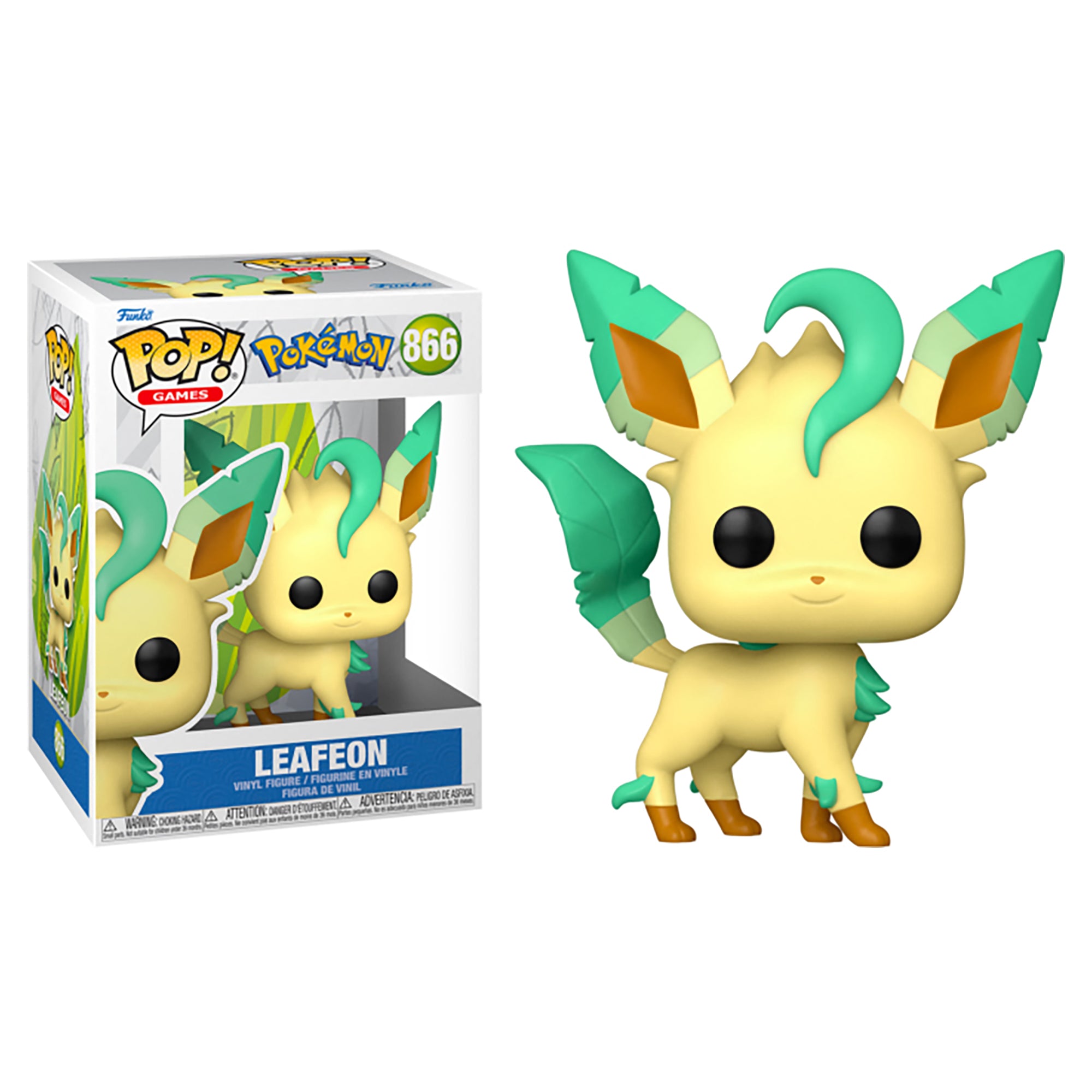 Funko Pokemon Leafeon Pop! Vinyl #866
