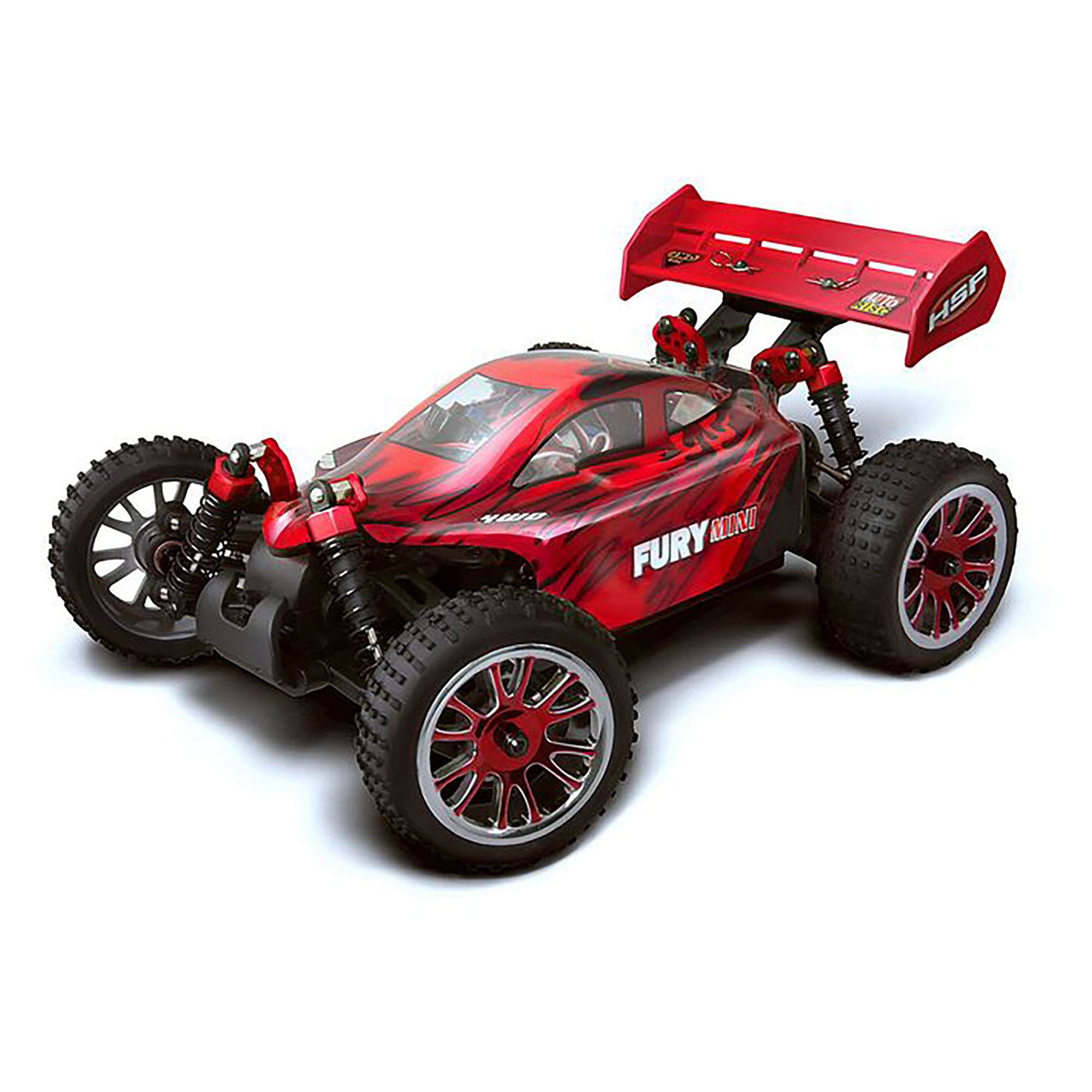 HSP Racing 94185-88802 Fury Mini 2.4Ghz Electric 4WD Off Road RTR 1/16 Scale RC Buggy