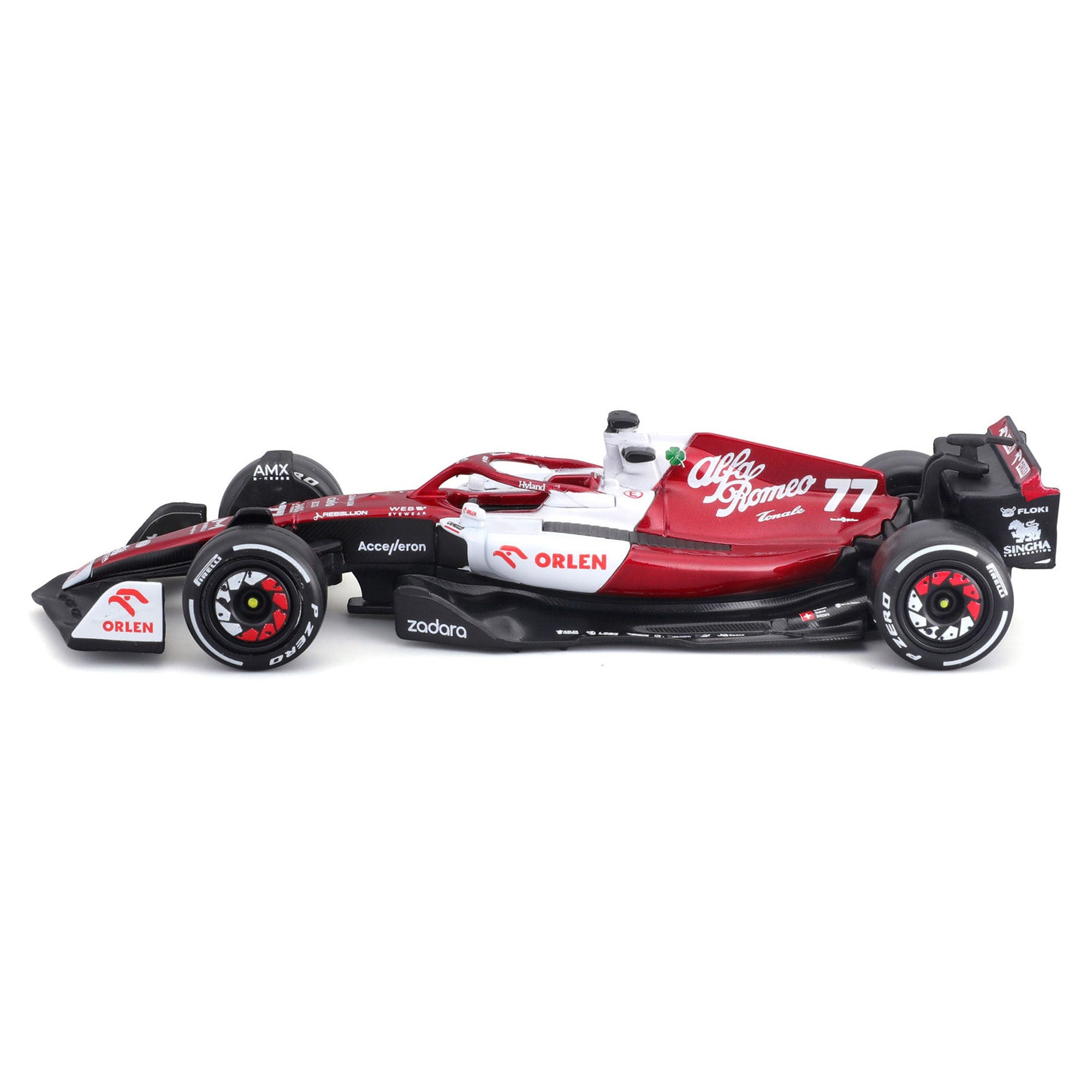 Bburago 1:43 2022 F-1 Alfa Romeo C42 #77 Bottas